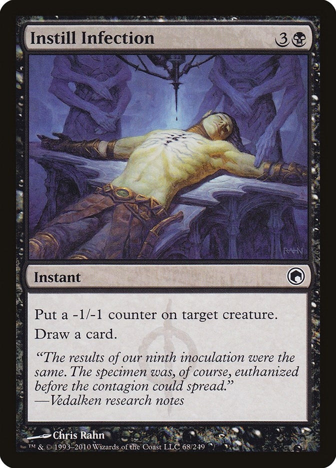 Image for Instill Infection (68) [Scars of Mirrodin] - Magic: The Gathering