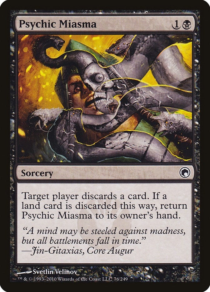 Image for Psychic Miasma (76) [Scars of Mirrodin] - Magic: The Gathering