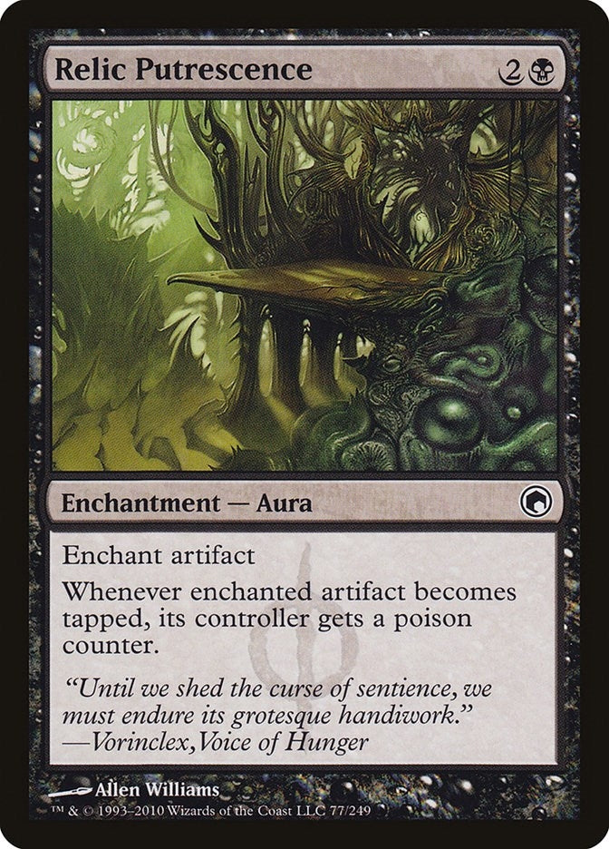 Image for Relic Putrescence (77) [Scars of Mirrodin] - Magic: The Gathering