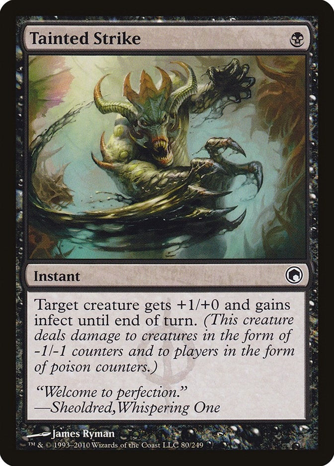 Image for Tainted Strike (80) [Scars of Mirrodin] - Magic: The Gathering