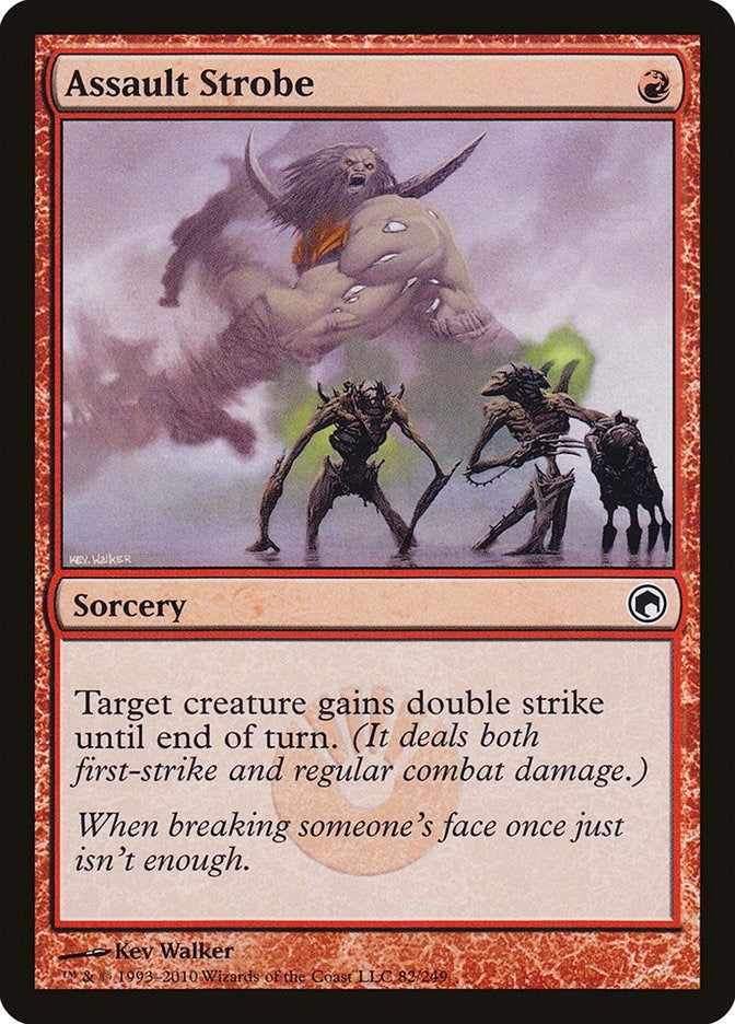 Image for Assault Strobe (82) [Scars of Mirrodin] - Magic: The Gathering