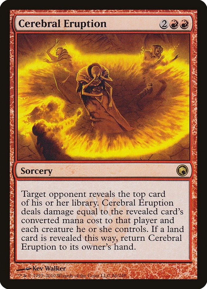 Image for Cerebral Eruption (86) [Scars of Mirrodin] - Magic: The Gathering