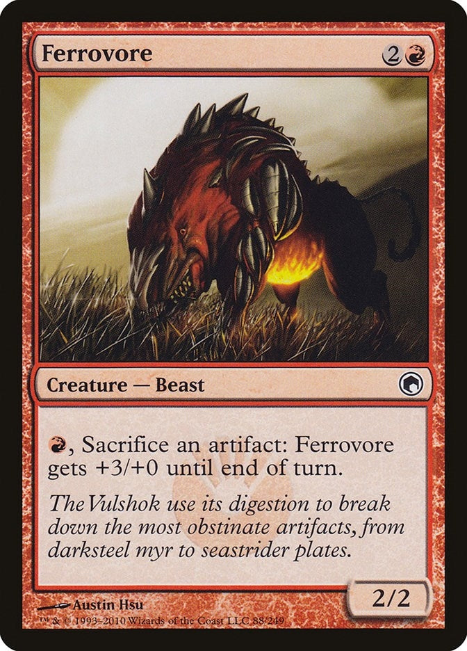 Image for Ferrovore (88) [Scars of Mirrodin] - Magic: The Gathering