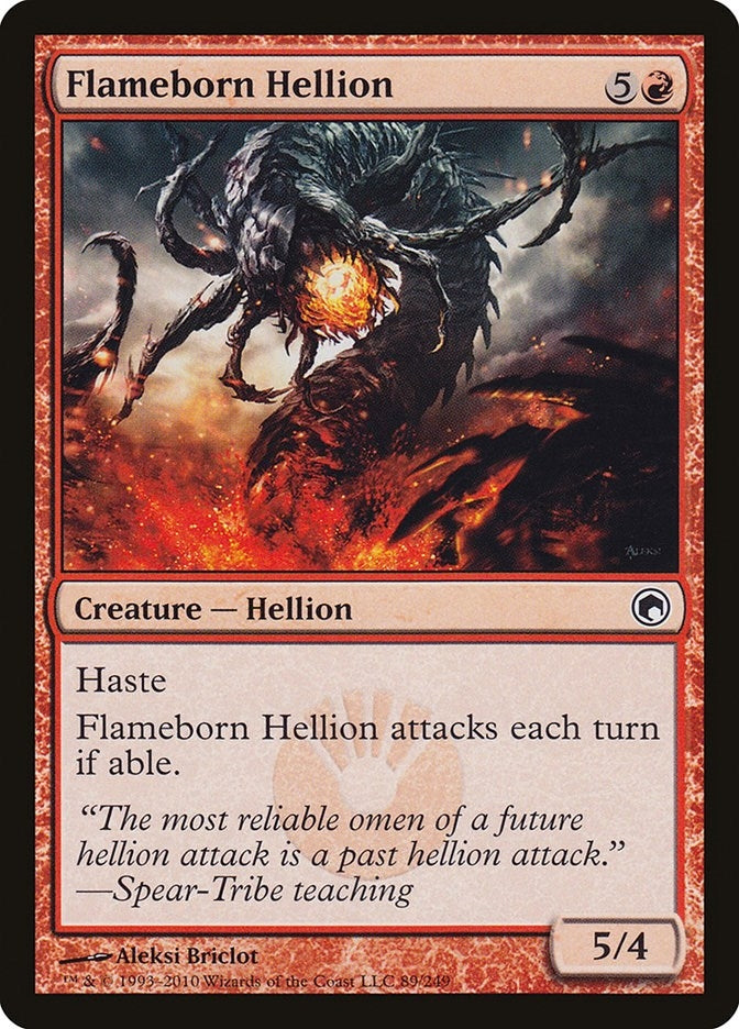 Image for Flameborn Hellion (89) [Scars of Mirrodin] - Magic: The Gathering