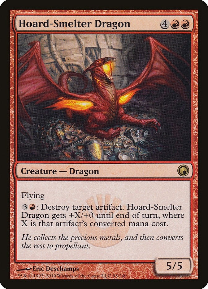 Image for Hoard-Smelter Dragon (93) [Scars of Mirrodin] - Magic: The Gathering