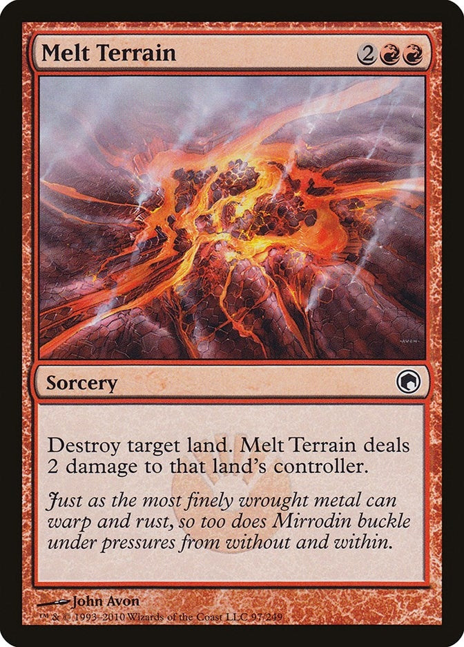 Image for Melt Terrain (97) [Scars of Mirrodin] - Magic: The Gathering