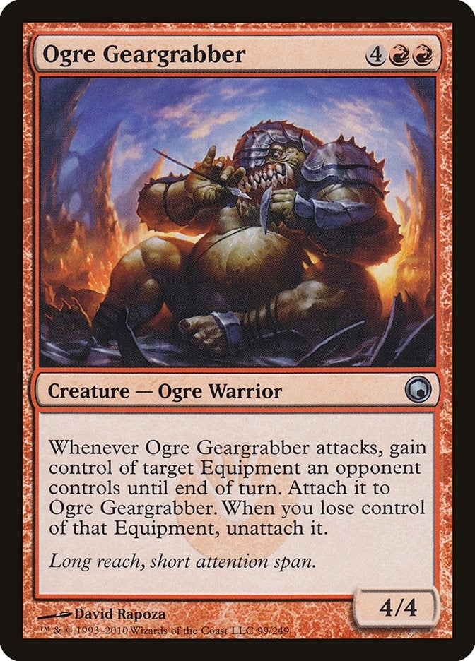 Image for Ogre Geargrabber (99) [Scars of Mirrodin] - Magic: The Gathering