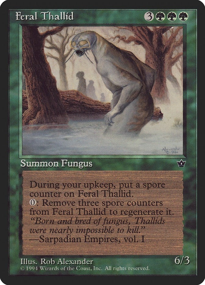 Image for Feral Thallid [Fallen Empires] - Magic: The Gathering