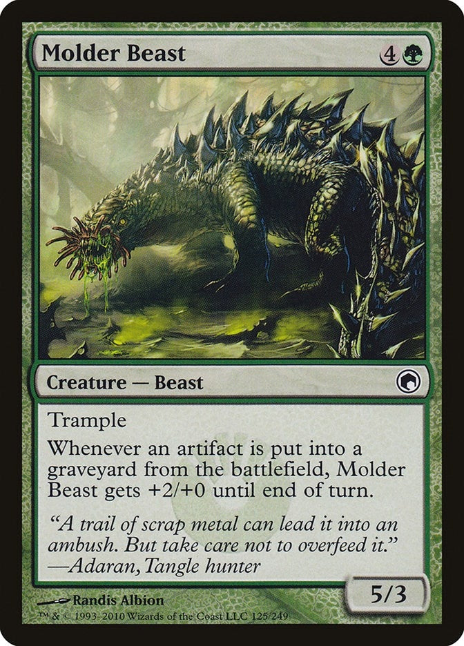 Image for Molder Beast (125) [Scars of Mirrodin] - Magic: The Gathering