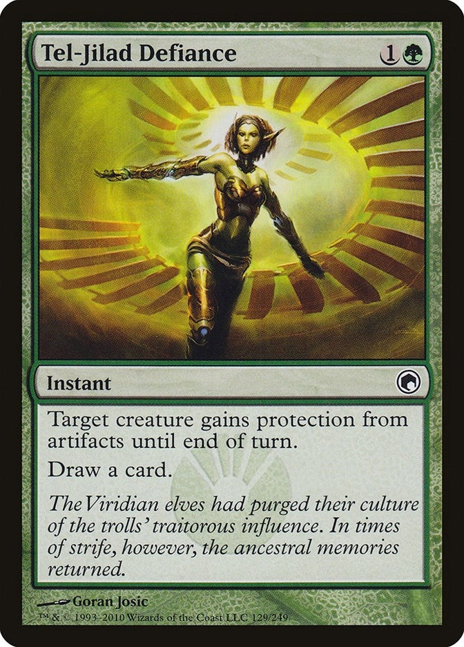 Image for Tel-Jilad Defiance (129) [Scars of Mirrodin] - Magic: The Gathering