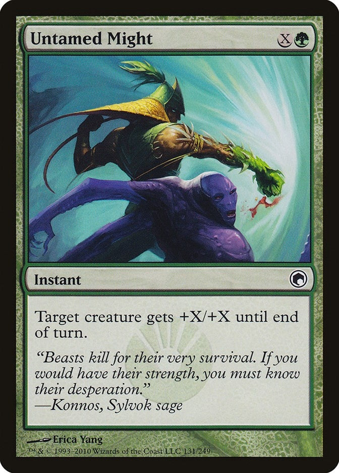 Image for Untamed Might (131) [Scars of Mirrodin] - Magic: The Gathering
