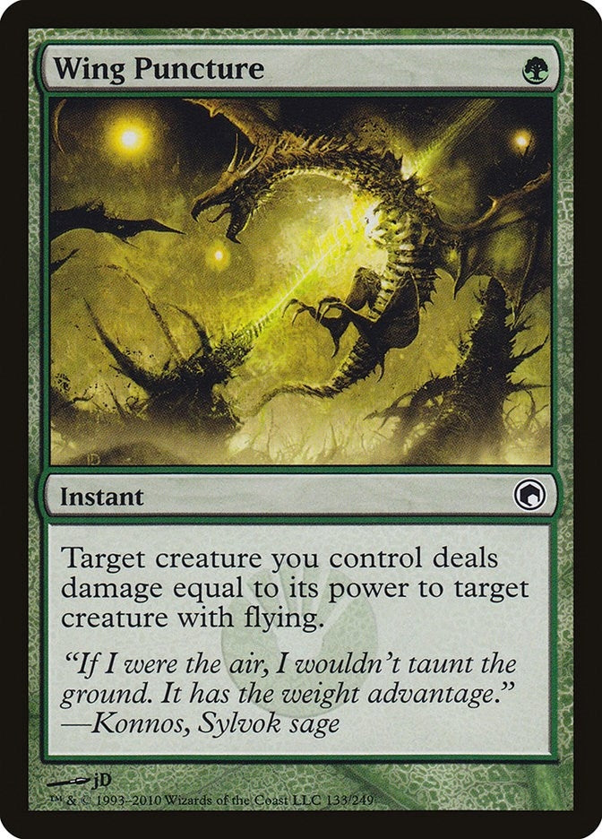 Image for Wing Puncture (133) [Scars of Mirrodin] - Magic: The Gathering