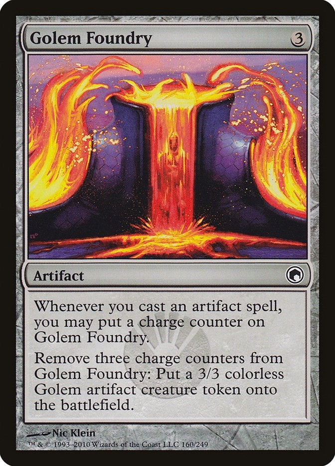 Image for Golem Foundry (160) [Scars of Mirrodin] - Magic: The Gathering