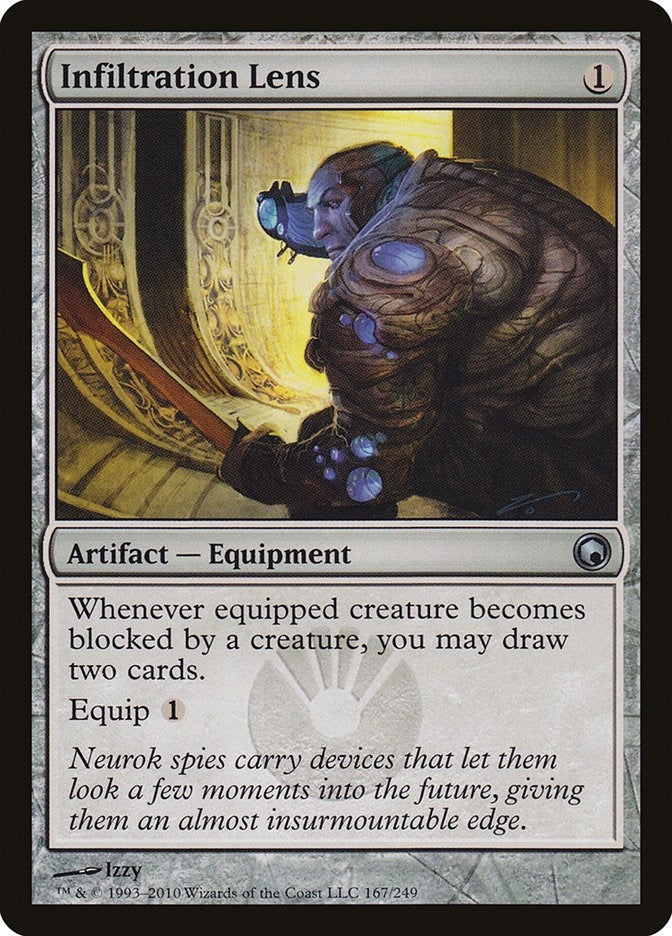Image for Infiltration Lens (167) [Scars of Mirrodin] - Magic: The Gathering