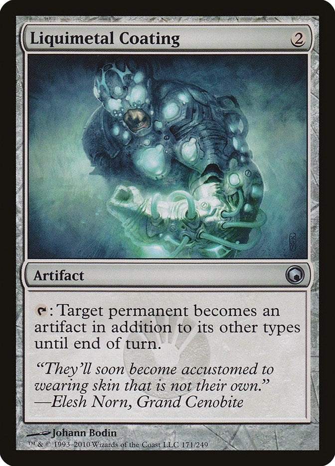 Image for Liquimetal Coating (171) [Scars of Mirrodin] - Magic: The Gathering