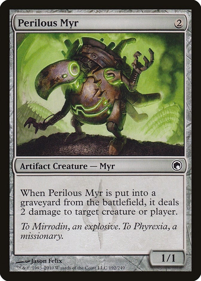 Image for Perilous Myr (192) [Scars of Mirrodin] - Magic: The Gathering