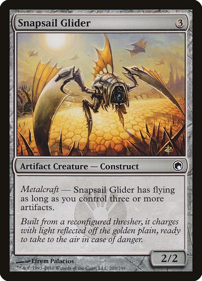 Image for Snapsail Glider (203) [Scars of Mirrodin] - Magic: The Gathering