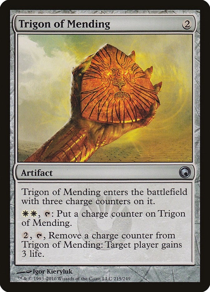 Image for Trigon of Mending (215) [Scars of Mirrodin] - Magic: The Gathering