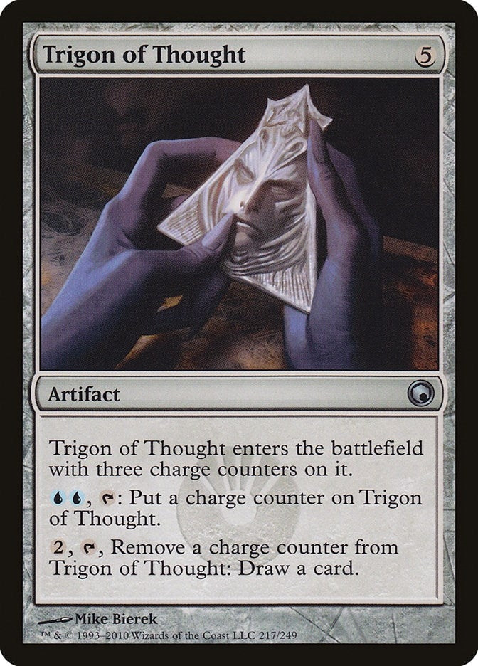 Image for Trigon of Thought (217) [Scars of Mirrodin] - Magic: The Gathering