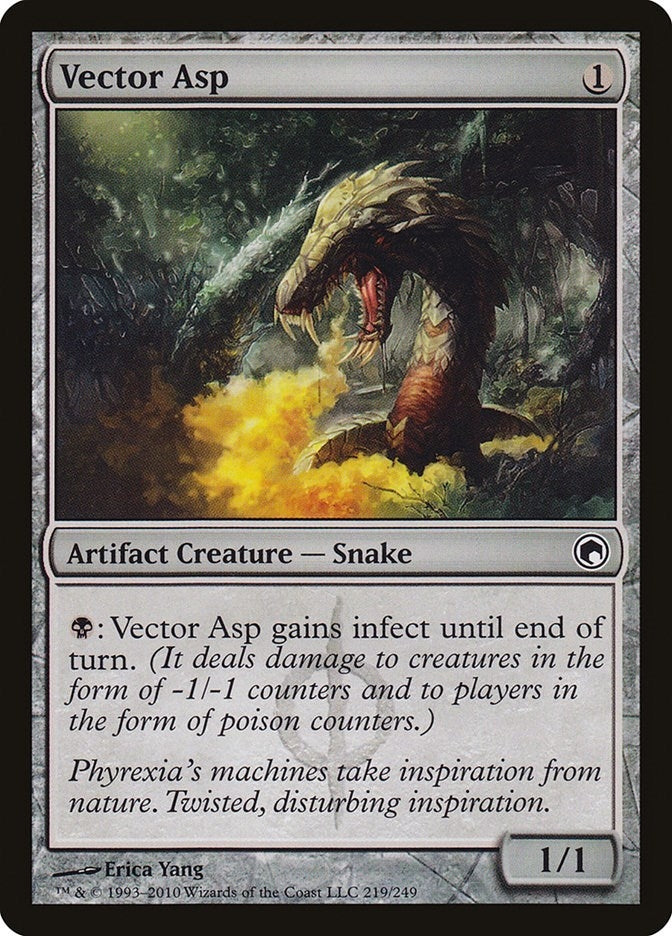Image for Vector Asp (219) [Scars of Mirrodin] - Magic: The Gathering