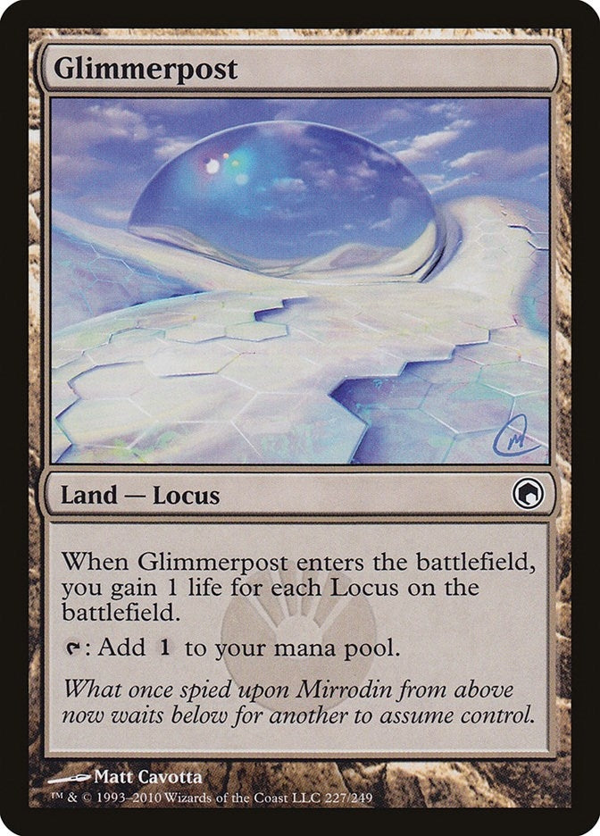 Image for Glimmerpost (227) [Scars of Mirrodin] - Magic: The Gathering
