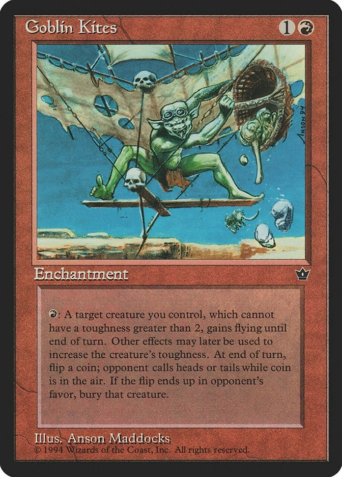 Image for Goblin Kites [Fallen Empires] - Magic: The Gathering