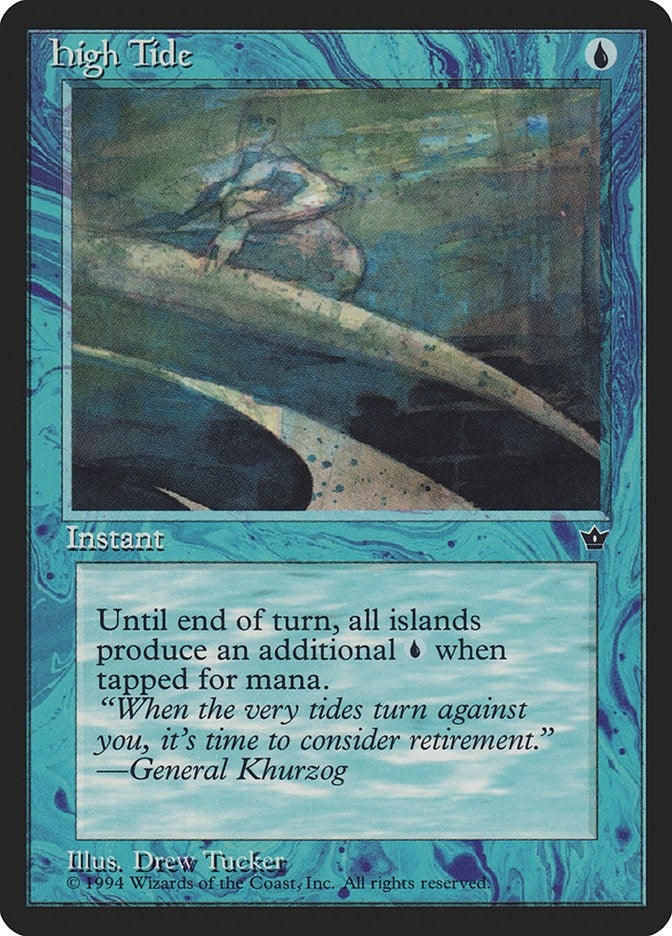 Image for High Tide (Tucker) [Fallen Empires] - Magic: The Gathering