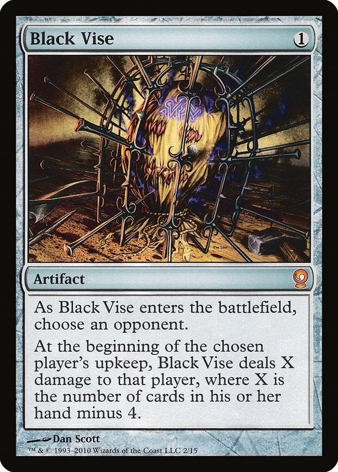 Image for Black Vise (2) [From the Vault: Relics] - Magic: The Gathering