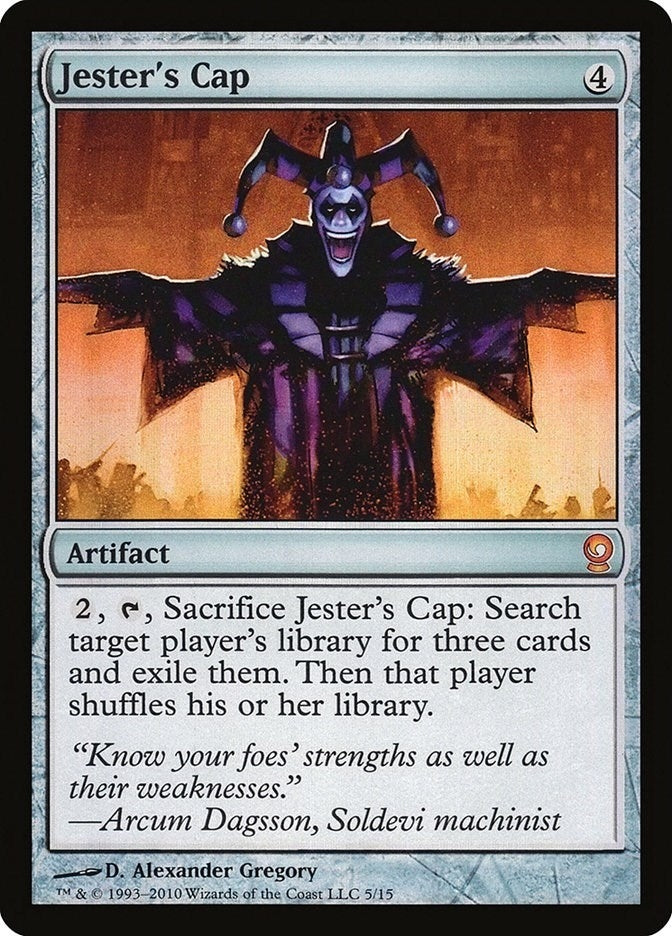 Image for Jester's Cap (5) [From the Vault: Relics] - Magic: The Gathering