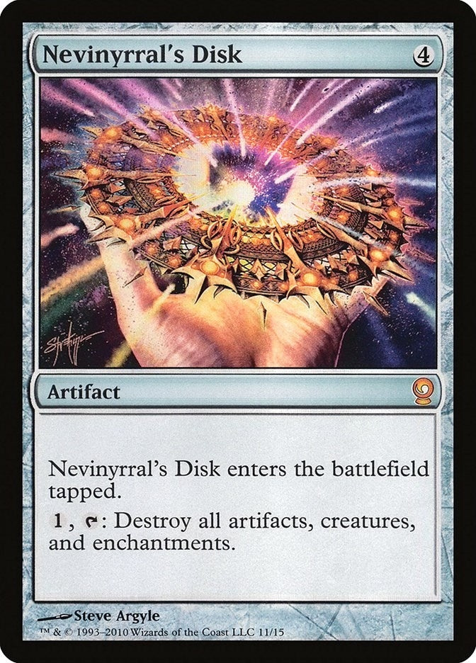 Image for Nevinyrral's Disk (11) [From the Vault: Relics] - Magic: The Gathering