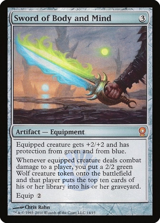 Image for Sword of Body and Mind (14) [From the Vault: Relics] - Magic: The Gathering