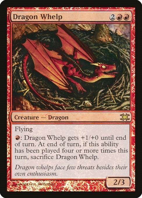 Image for Dragon Whelp (4) [From the Vault: Dragons] - Magic: The Gathering