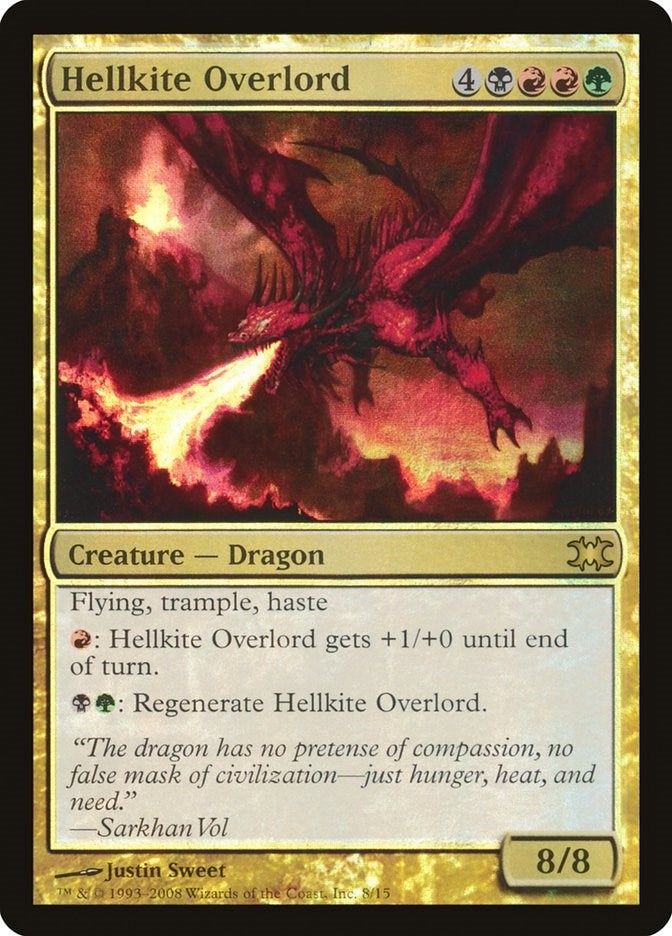 Image for Hellkite Overlord (8) [From the Vault: Dragons] - Magic: The Gathering