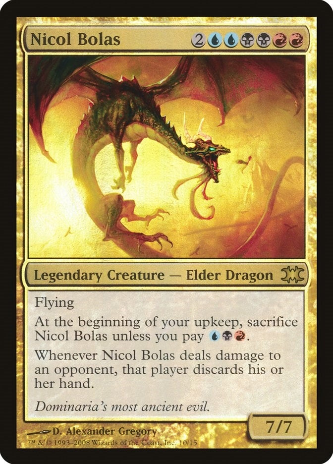 Image for Nicol Bolas (10) [From the Vault: Dragons] - Magic: The Gathering