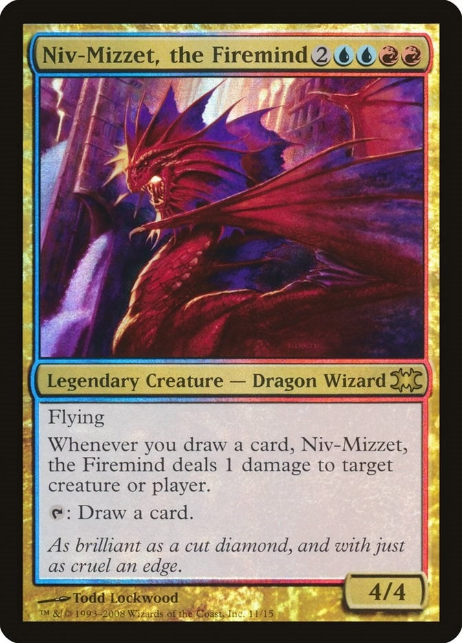 Image for Niv-Mizzet, the Firemind (11) [From the Vault: Dragons] - Magic: The Gathering
