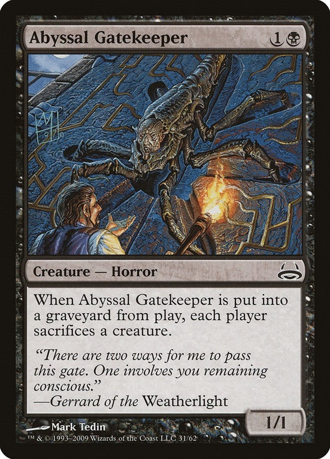 Image for Abyssal Gatekeeper (31) [Divine vs. Demonic] - Magic: The Gathering