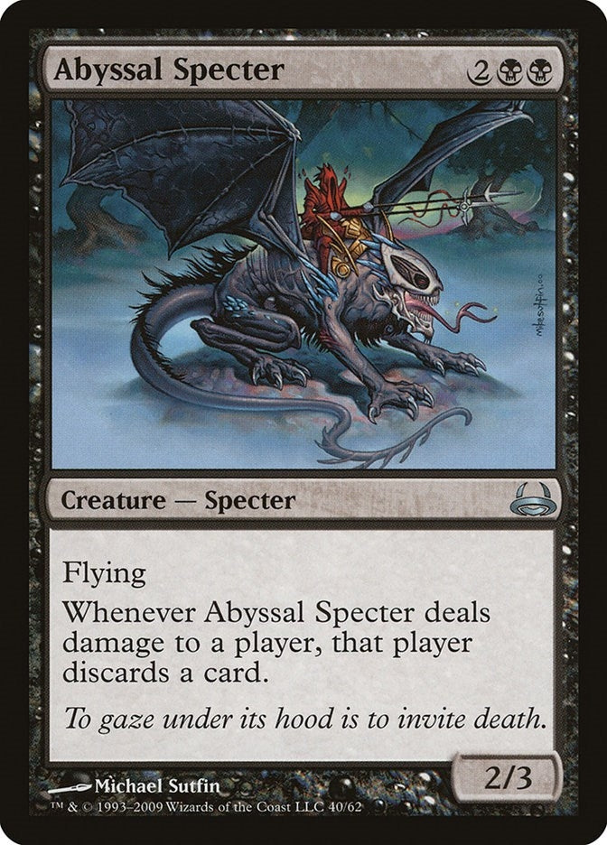 Image for Abyssal Specter (40) [Divine vs. Demonic] - Magic: The Gathering