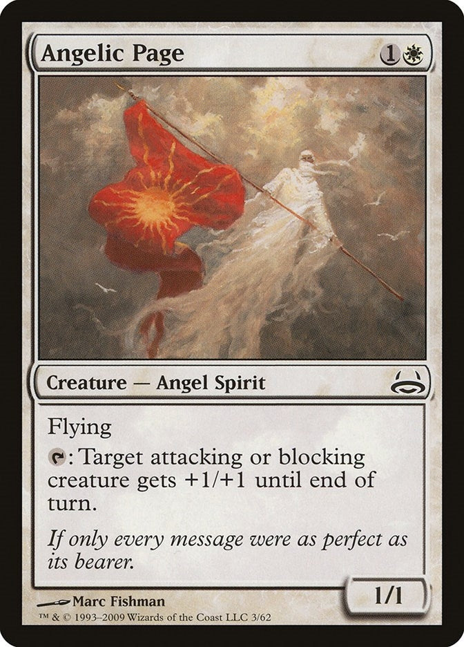 Image for Angelic Page (3) [Divine vs. Demonic] - Magic: The Gathering