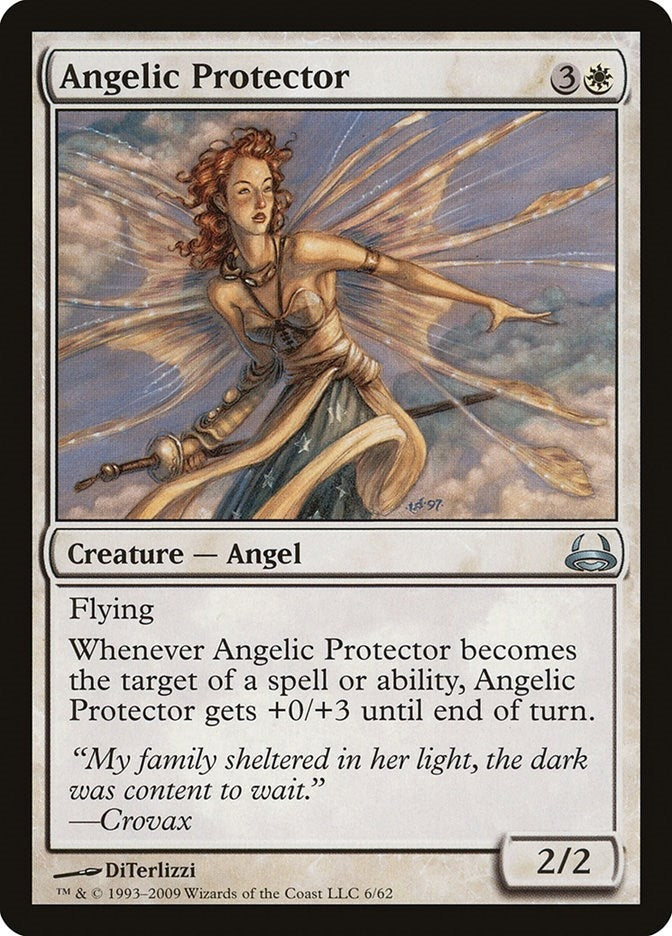 Image for Angelic Protector (6) [Divine vs. Demonic] - Magic: The Gathering