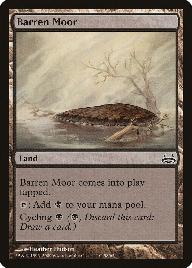 Image for Barren Moor (58) [Divine vs. Demonic] - Magic: The Gathering