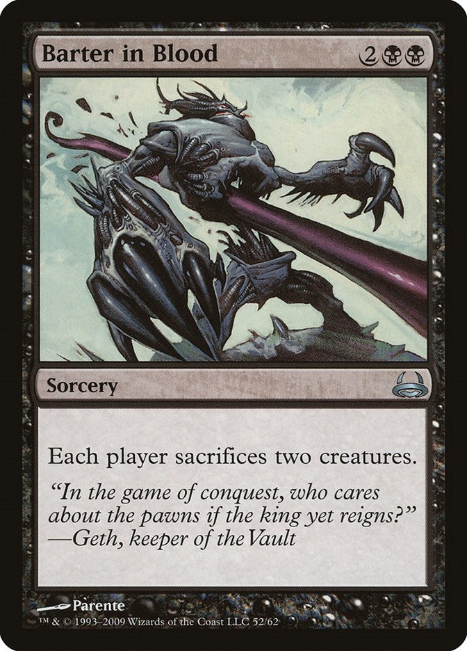 Image for Barter in Blood (52) [Divine vs. Demonic] - Magic: The Gathering