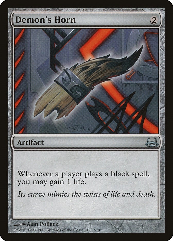 Image for Demon's Horn (57) [Divine vs. Demonic] - Magic: The Gathering