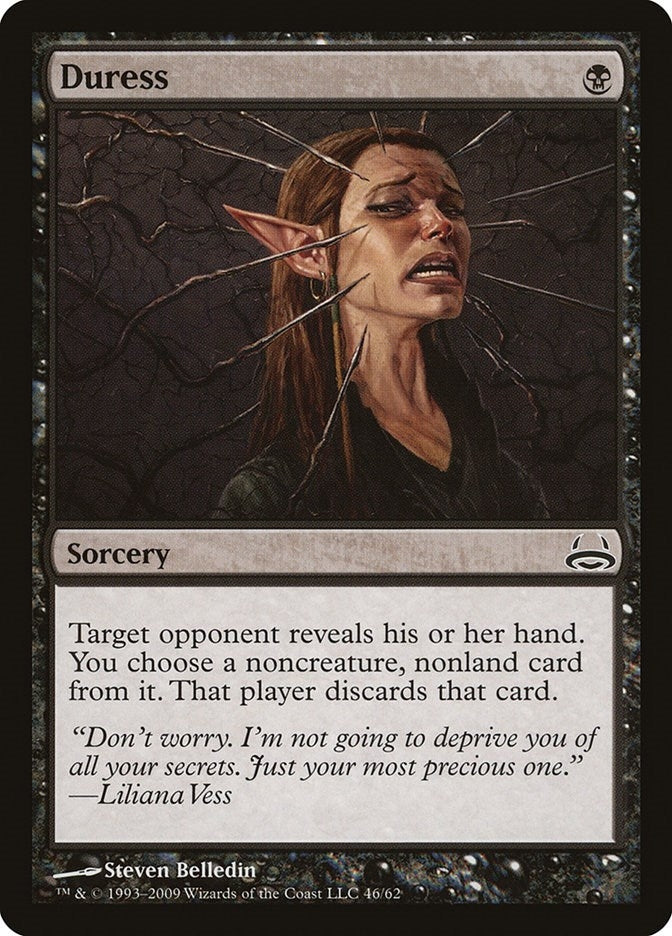 Image for Duress (46) [Divine vs. Demonic] - Magic: The Gathering
