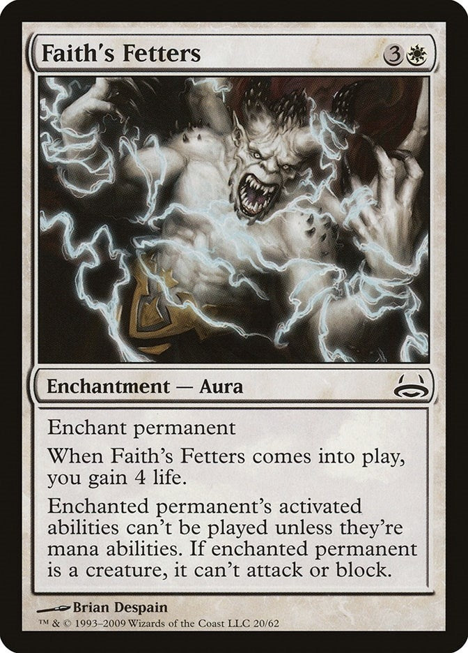Image for Faith's Fetters (20) [Divine vs. Demonic] - Magic: The Gathering