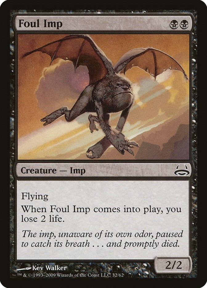 Image for Foul Imp (32) [Divine vs. Demonic] - Magic: The Gathering