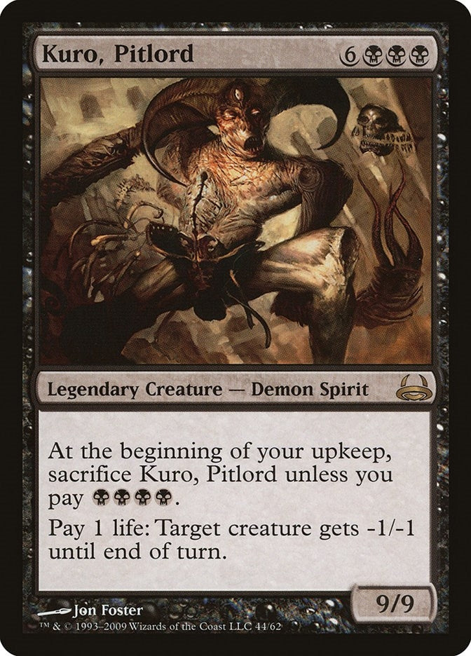 Image for Kuro, Pitlord (44) [Divine vs. Demonic] - Magic: The Gathering