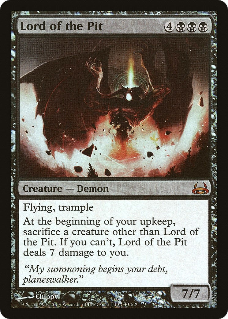 Image for Lord of the Pit (30) [Divine vs. Demonic] - Magic: The Gathering