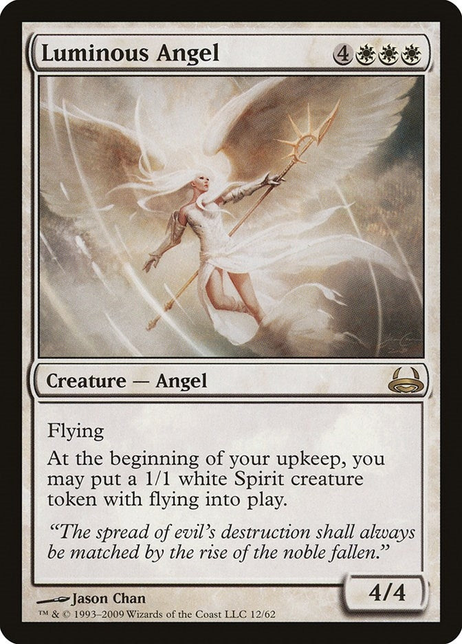 Image for Luminous Angel (12) [Divine vs. Demonic] - Magic: The Gathering