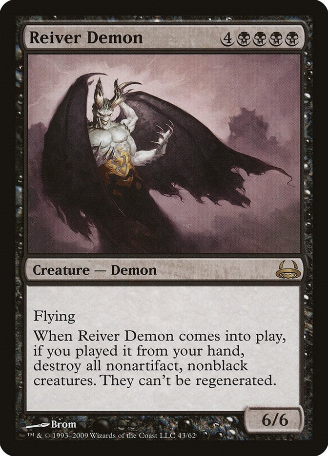 Image for Reiver Demon (43) [Divine vs. Demonic] - Magic: The Gathering