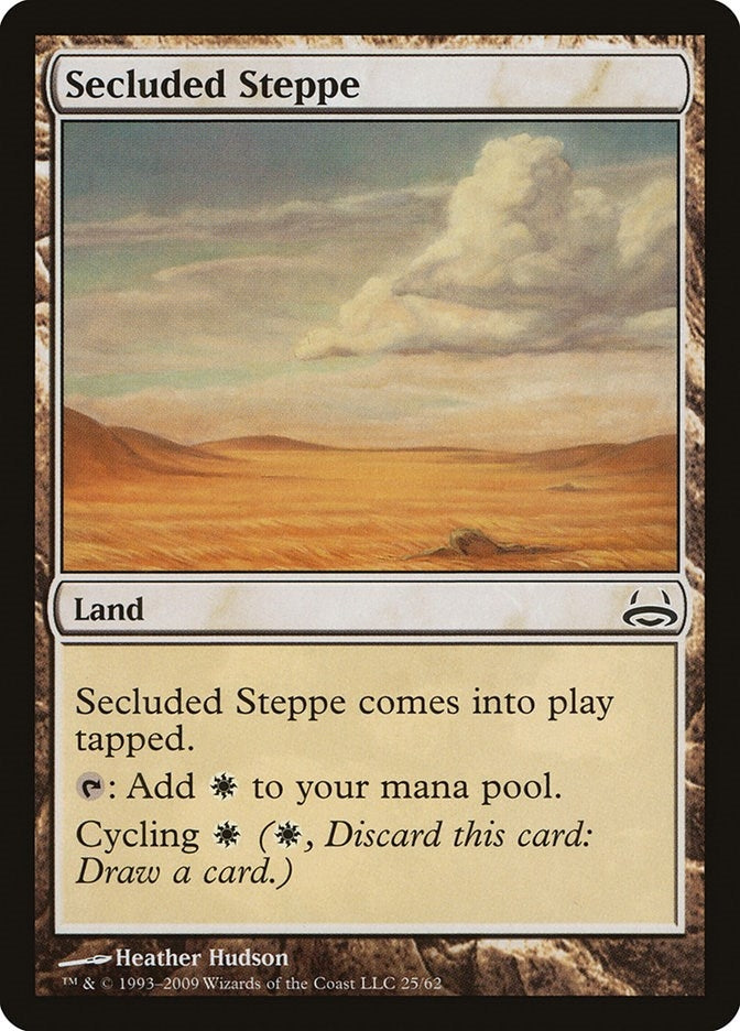 Image for Secluded Steppe (25) [Divine vs. Demonic] - Magic: The Gathering